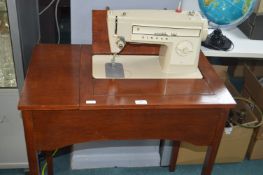 Singer Electric Sewing Machine and Table