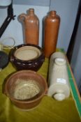 Assorted Pottery Items