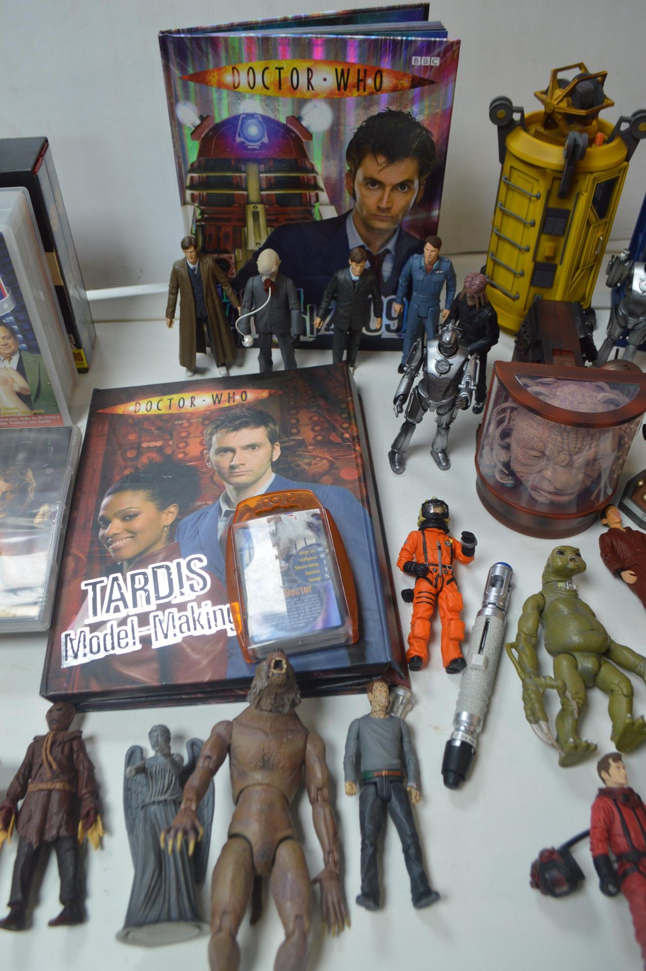 Dr. Who Collectible Figures, RC Daleks, DVDs, etc. - Image 3 of 4