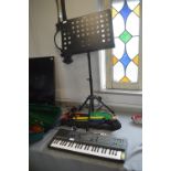 Yamaha Digital Synthesiser, Music Stands, Harmonic