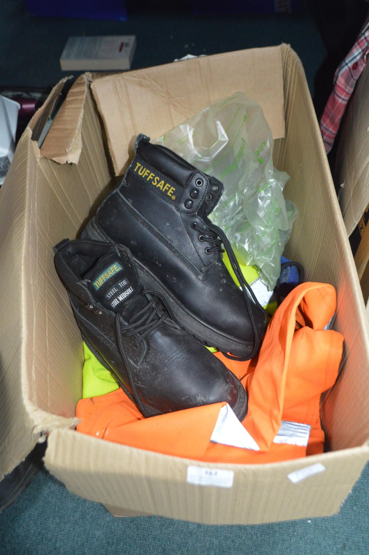 Men's Work Clothing, Safety Boots, etc.