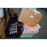 *Assorted Office Sundries, File Boxes, etc.