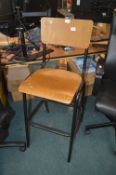 Metal Framed Barstool