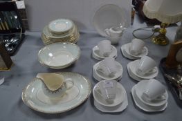 Part Tea Set, British Anchor Plates, etc.