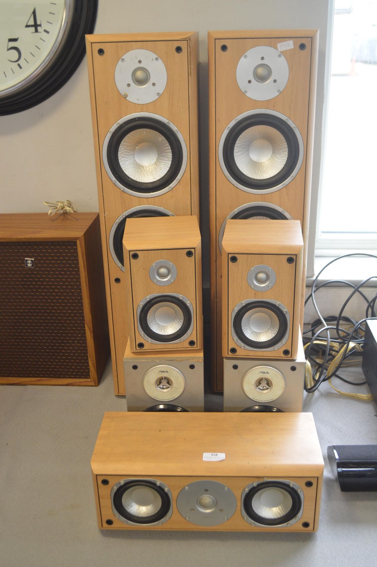 Assorted Surround Sound Speakers