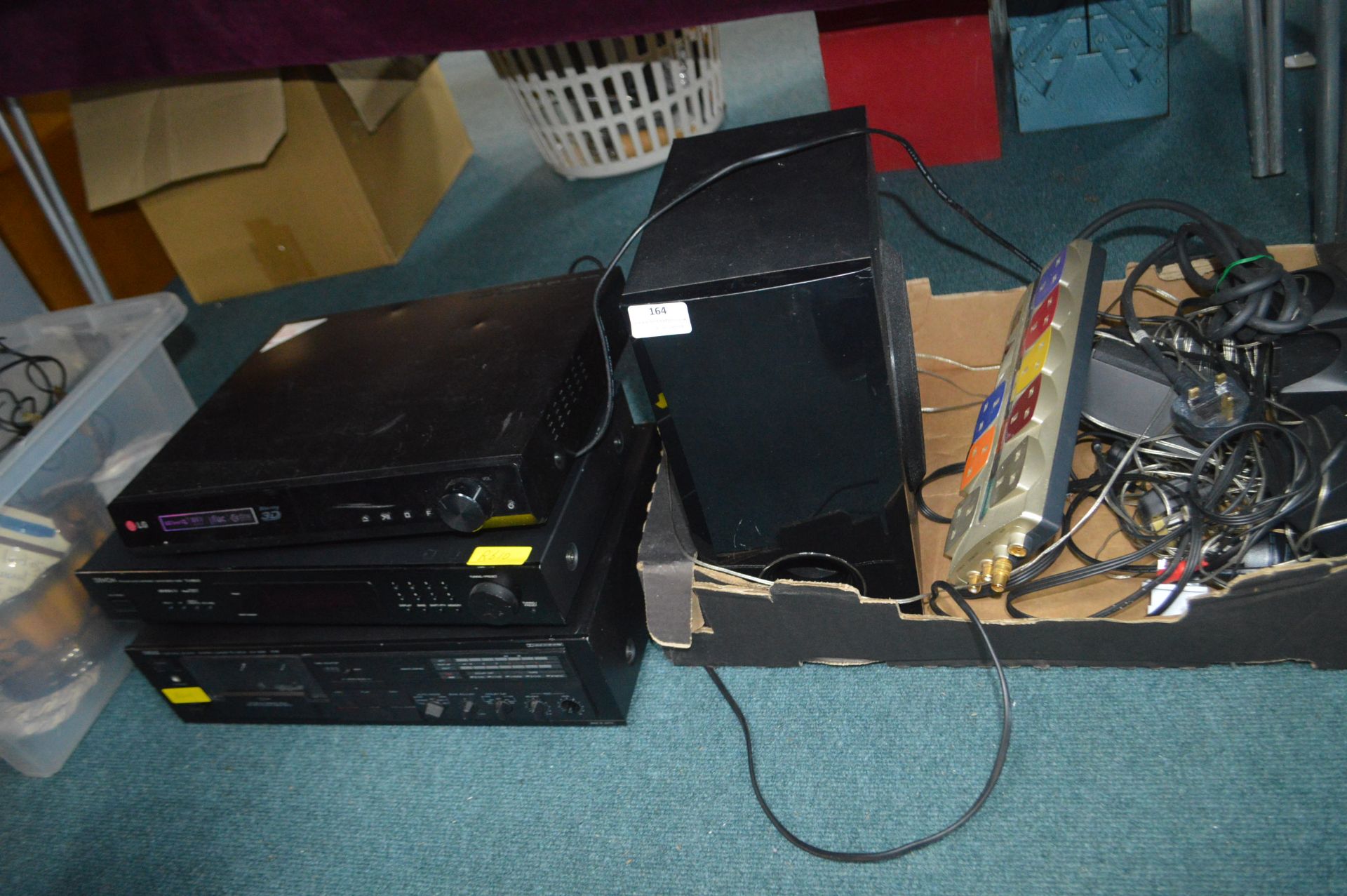 Assorted Electrical Items Including Audio Equipmen