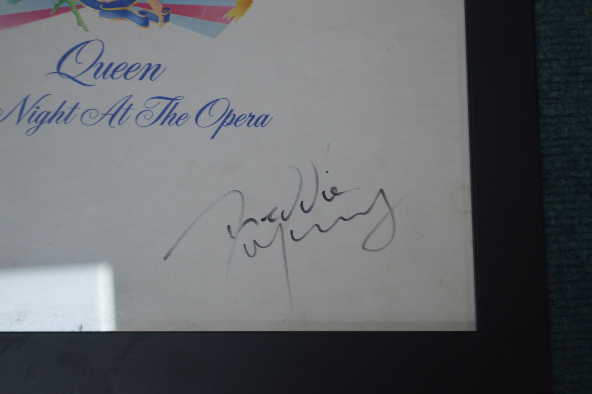 Signed Original Queen Night at the Opera LP Sleeve with Authentication - Image 2 of 4