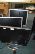 *Three Monitors by HP and LG