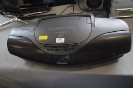 Panasonic Twin Deck Portable CD Player Radio