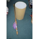 Curtain Pole and a Lampshade