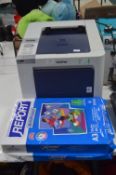 *Brother HL4040CN Copier, and Two Packs of A3 Pape