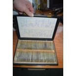 Vintage Case of Microscope Slides