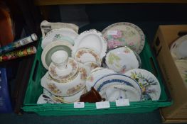 Vintage Pottery Plates etc. (crates not Included)