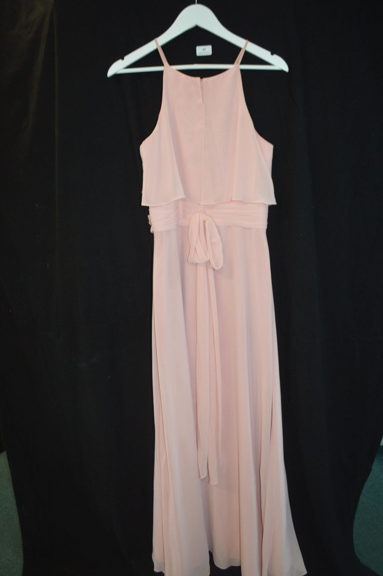 Evening Dress in Blush by Kenneth Winston Size: 12 - Image 2 of 2