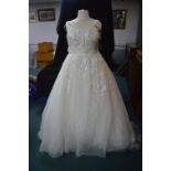 Wedding Dress by Randy Fenoli in Ivory Size: 18