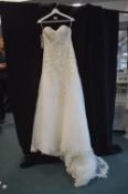 Wedding Dress in Ivory by Victoria Kay Size: 10