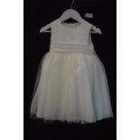 Girl's Bridesmaid Dress in Ivory Size: 18 Months - 2 years