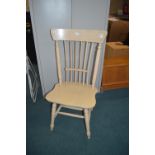 Painted Spindleback Oversized Chair