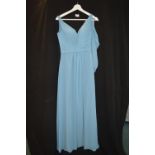 Prom Dress in Blue Jay by Kenneth Winston for Private Label Size: 2