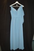 Prom Dress in Blue Jay by Kenneth Winston for Private Label Size: 2