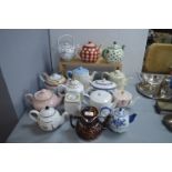 Fifteen Decorative Teapots