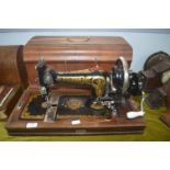 Vintage Frister & Rothman Manual Sewing Machine