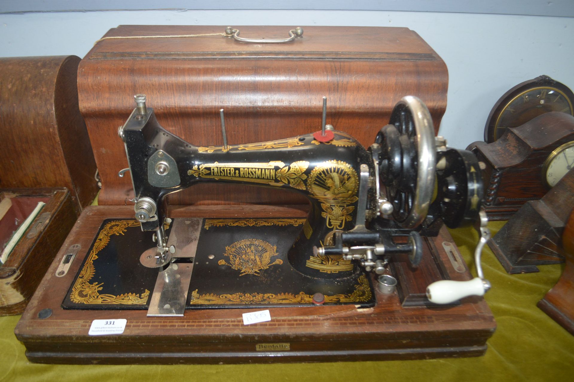 Vintage Frister & Rothman Manual Sewing Machine