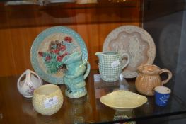 Decorative Pottery Including Clarice Cliffe Jug (A
