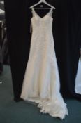 Wedding Dress by Victoria Kay Size: 12-14