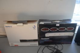 Boxed Goodmans DVD Recorder and a Humax DVR 9300T