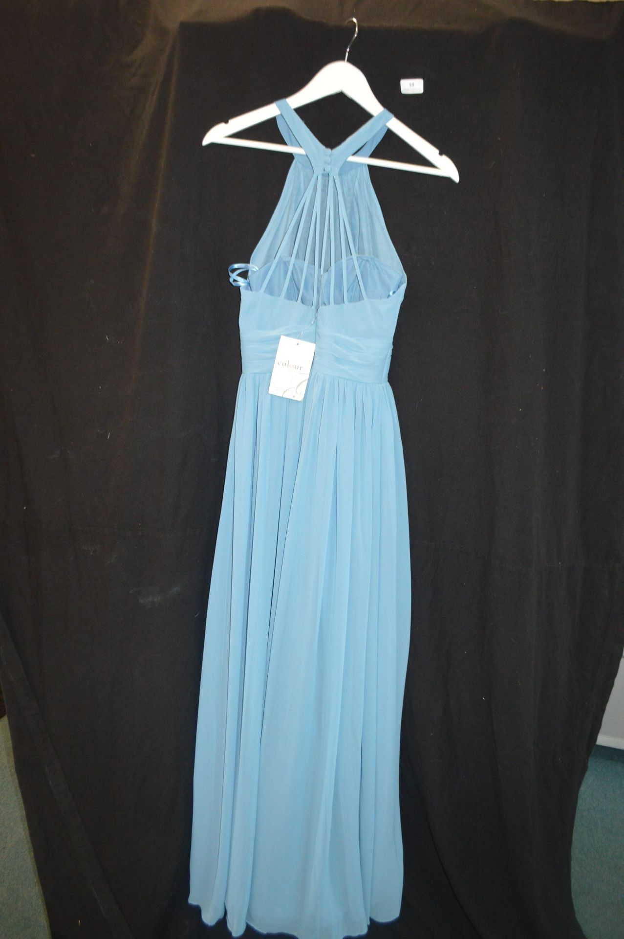 Prom Dress in Blue Jay by Kenneth Winston for Private Label Size: 2 - Image 2 of 2