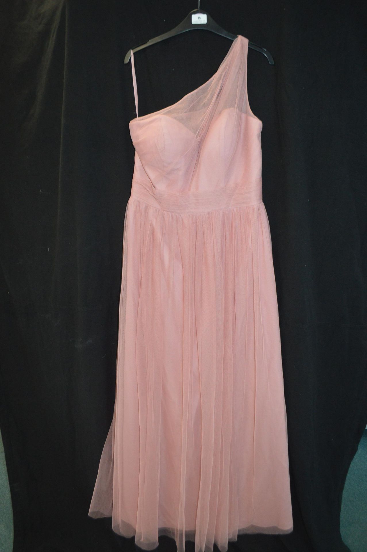 Dress in Dusty Pink by Kenneth Winston for Private Label Size: 14