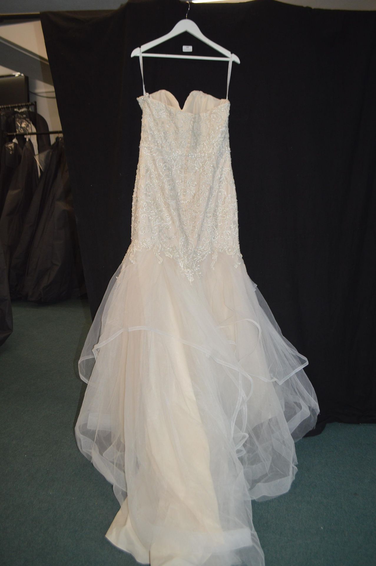 Wedding Dress in Champagne Ivory by Victoria Kay Size: 16 - Image 2 of 2