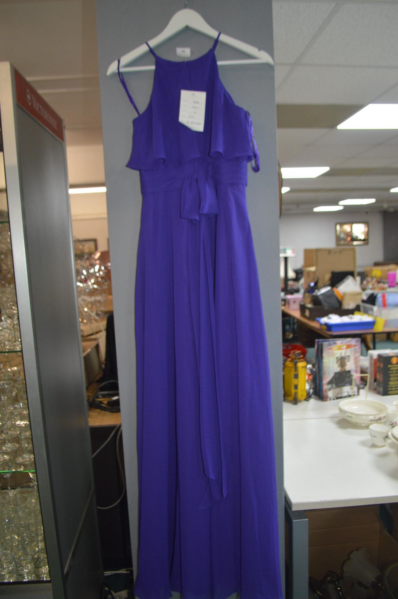 Evening Dress in Violet by Kenneth Winston for Private Label Size: 2 - Image 2 of 2