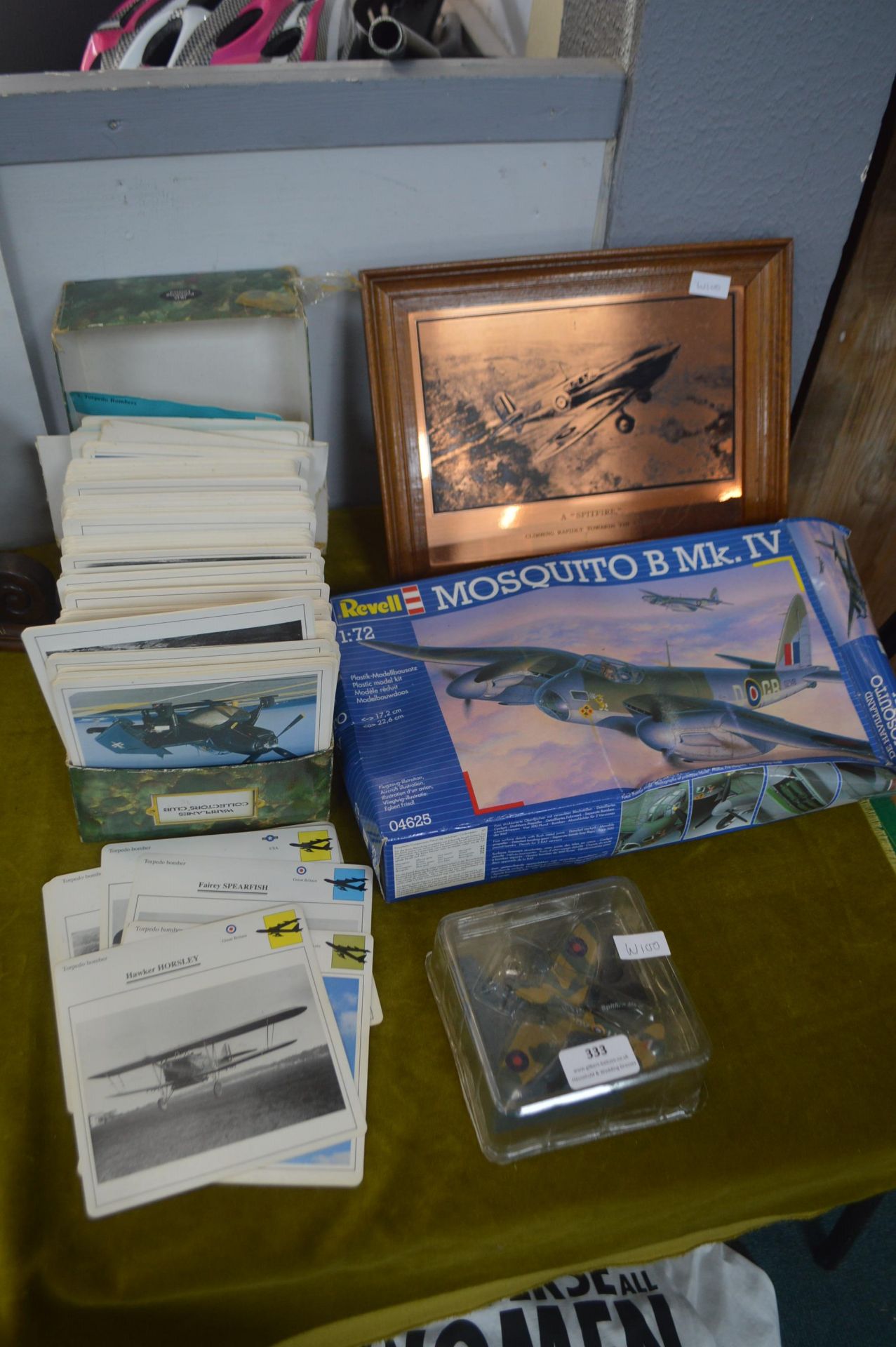 Airplane Identification Cards, Model Planes, etc.