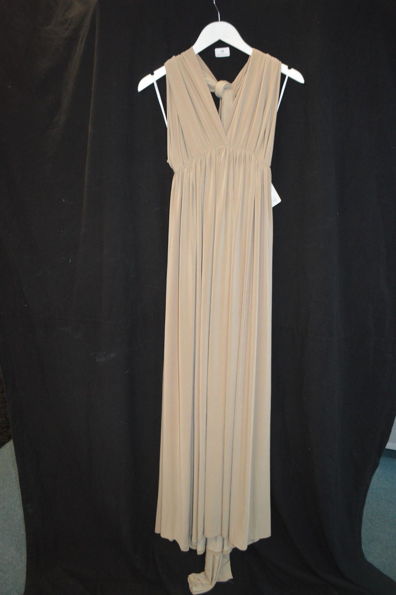 Prom Dress in Champagne by Victoria Kay Size: S