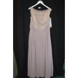 Prom Dress in Taupe by Victoria Kay Size: 24