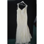 Randy Fenoli Ivory Wedding Dress Size: 20