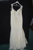 Randy Fenoli Ivory Wedding Dress Size: 20