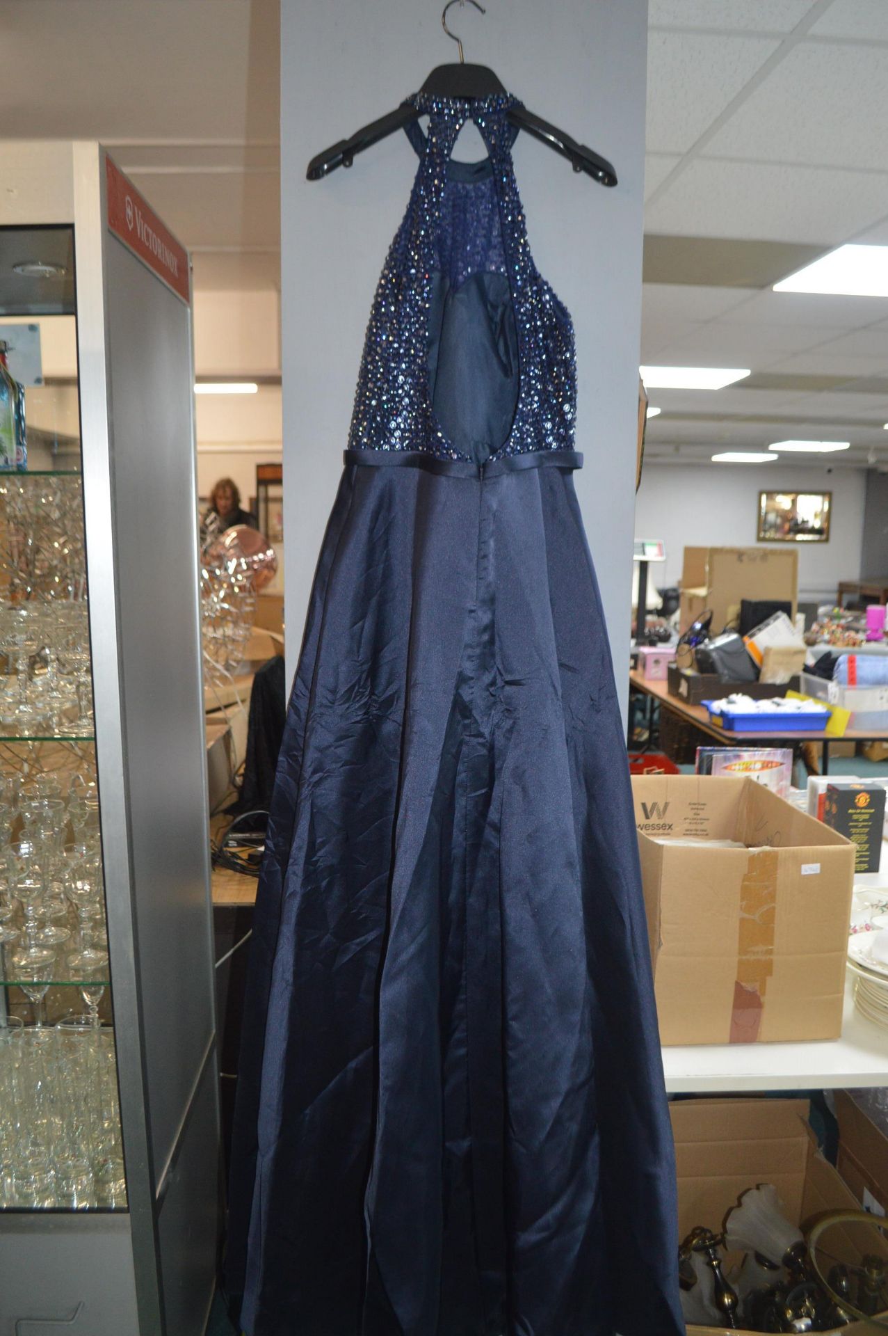 Prom Dress by Christian Koehlert in Night Blue Size: 12 - Image 2 of 2