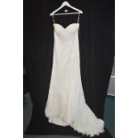 Wedding Dress in Ivory by Victoria Kay Size: 18