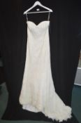 Wedding Dress in Ivory by Victoria Kay Size: 18