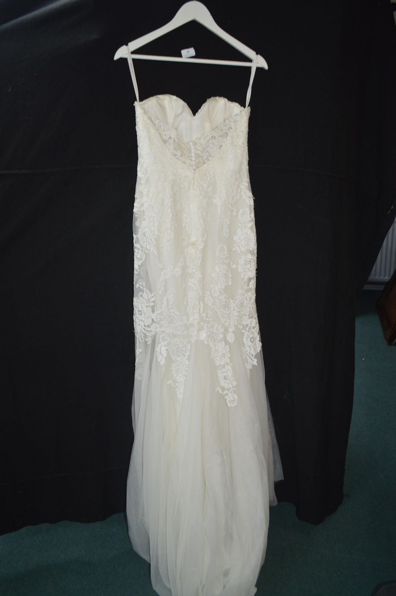 Wedding Dress by Ella Rosa for Private Label Size: 12 - Image 2 of 2