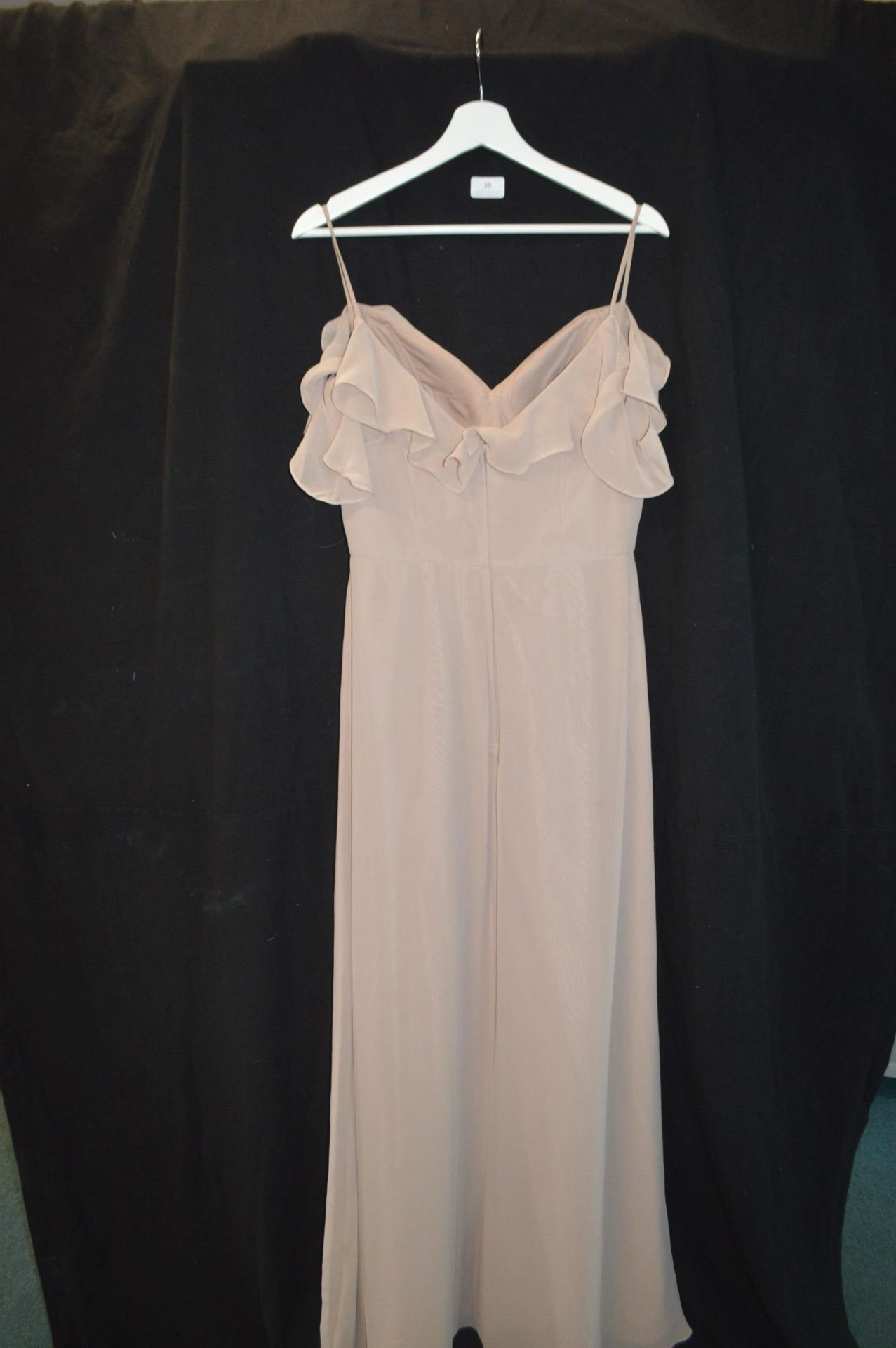 Prom Dress in Mocha by Kenneth Winston for Private Label Size: 10 - Image 2 of 2