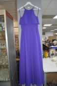 Evening Dress in Violet by Kenneth Winston for Private Label Size: 6