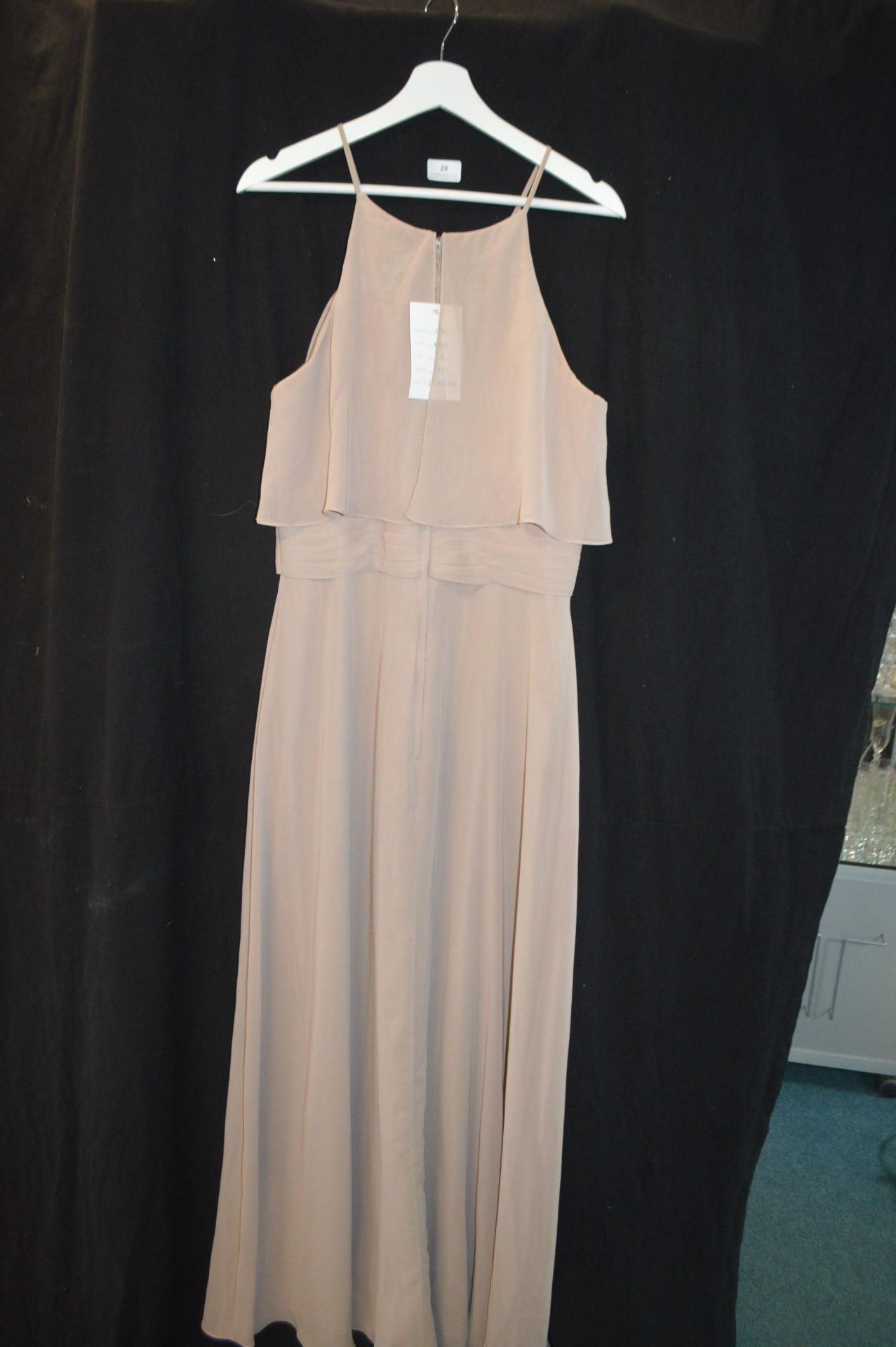 Prom Dress in Mocha by Kenneth Winston for Private Label Size: 14 - Image 2 of 2