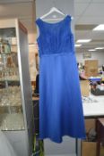 Prom Dress in Royal Blue by Kenneth Winston Size: 20