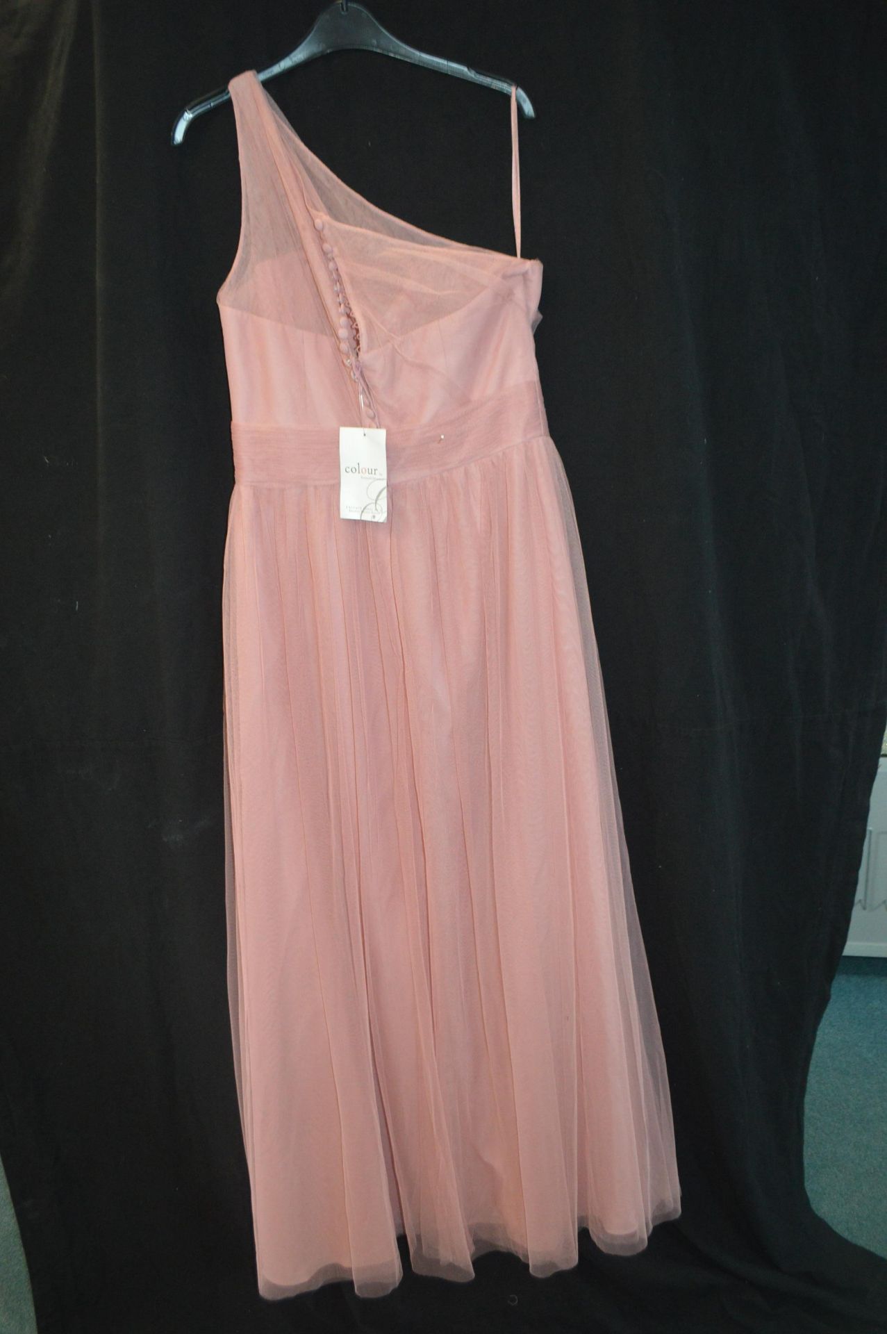 Dress in Dusty Pink by Kenneth Winston for Private Label Size: 14 - Image 2 of 2