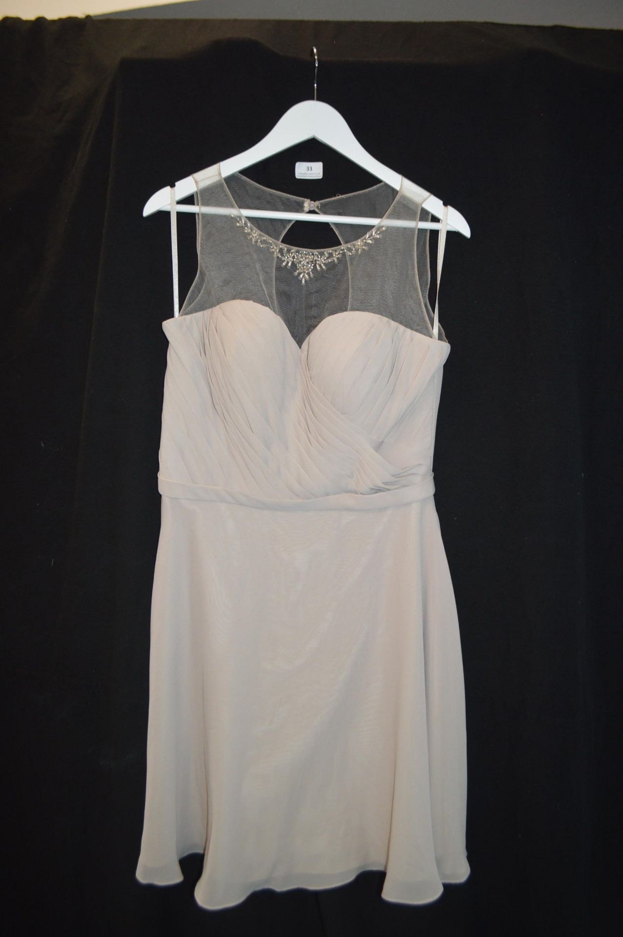 Prom Dress in Cappuccino by Kenneth Winston for Private Label Size: 14