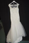 Wedding Dress in Ivory by Victoria Kay Size: 14